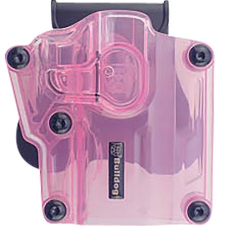 Bulldog MX006 Max Multi Fit OWB Transparent Pink Polymer Paddle Mount
