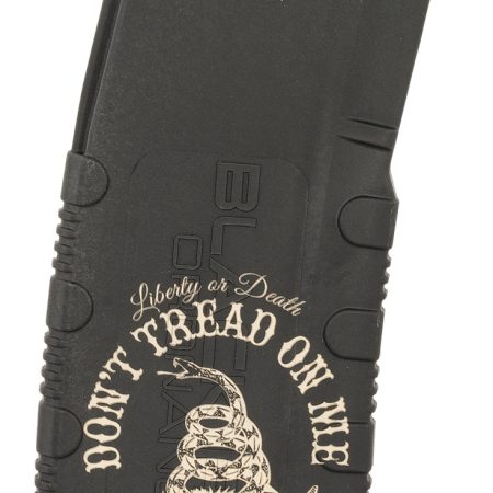Black Rain Ordnance MAG30DONTTREAD Magazine  30rd 223 Rem/5.56 NATO Don't Tread On Me Engraving Fits AR-15 Platform
