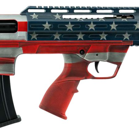 Tokarev USA 21000164 TBP  Bullpup 12 Gauge Semi-Auto 3" 5+1 18.50" Black Steel Barrel, American Flag Picatinny Rail Receiver, American Flag Adjustable Synthetic Stock