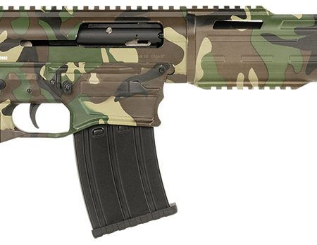 Tokarev USA 21000167 TAR M81 Full Size Frame 12 Gauge Semi-Auto 3" 5+1 18.50" Black Steel Barrel, M81 Woodland Camo Picatinny Rail Receiver, M81 Woodland Camo Adjustable Synthetic Stock