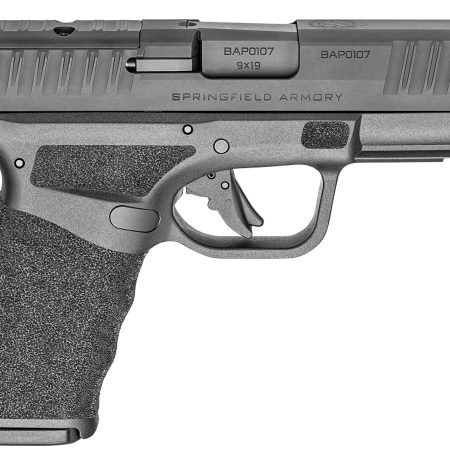 Springfield Armory HCP9379BOSP15 Hellcat Pro OSP Compact 9mm Luger 15+1 3.70" Black Melonite Steel Barrel & Optic Ready/Serrated Slide, Black Polymer Frame w/Picatinny Rail, Textured Grip