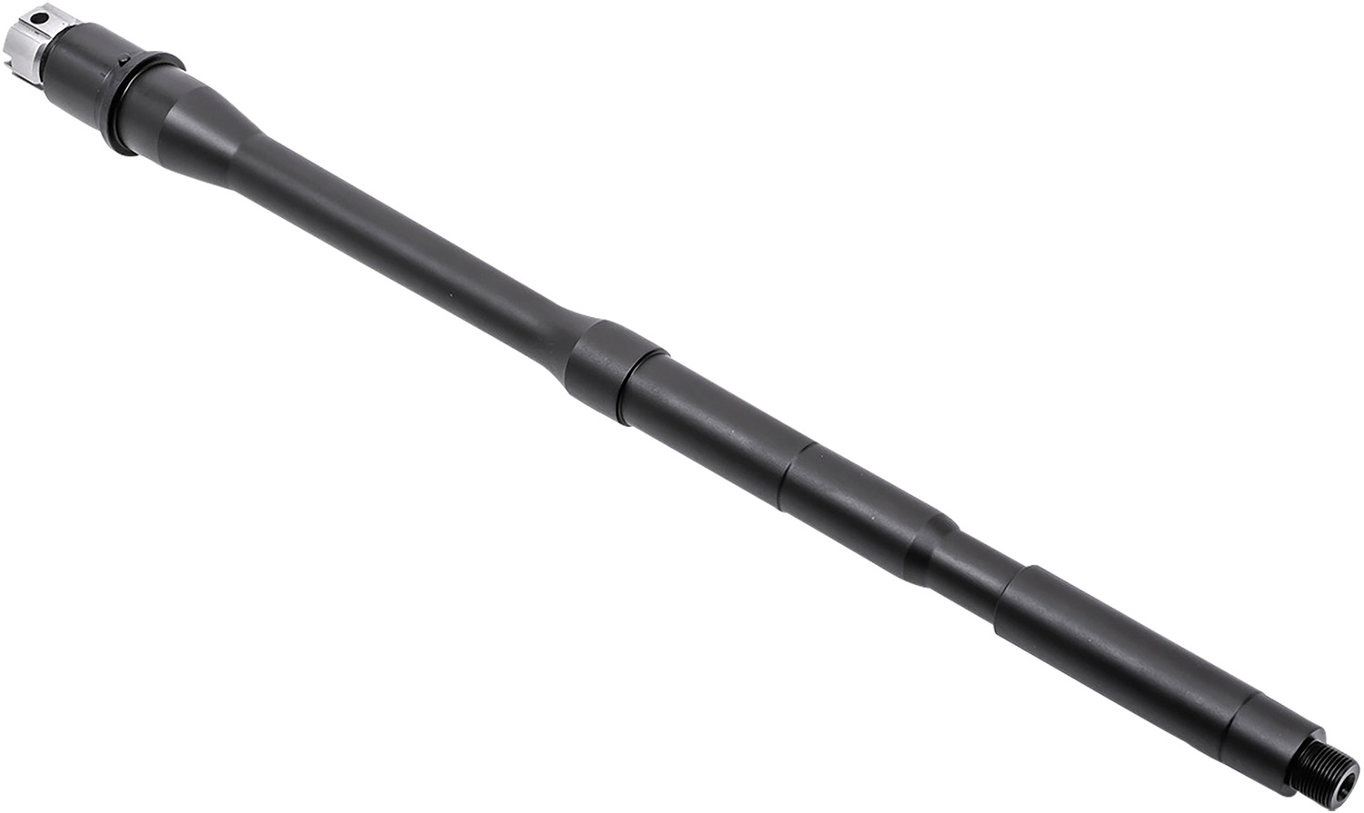 CMMG 22D7C4A Replacement Barrel Kit with Collar, 22 LR 16.10" Threaded, Black Nitride Chromoly Steel, Fits AR-15/Mk4