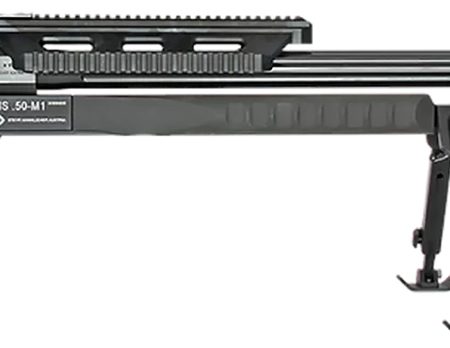 Steyr Arms 610551 HS 50 M1 50 BMG 5+1 35" Black Steel Barrel, Black Mannox Picatinny Rail Steel Receiver, Black Synthetic Adj Chassis Stock, Black Polymer Grip