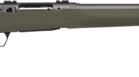 Savage Arms 58039 110 Trail Hunter 6.5 PRC 2+1 24" Threaded/Medium Heavy Profile, Tungsten Gray Cerakote Barrel/Rec, OD Green Hogue Overmold Stock, Adj. AccuTrigger, Weaver Base