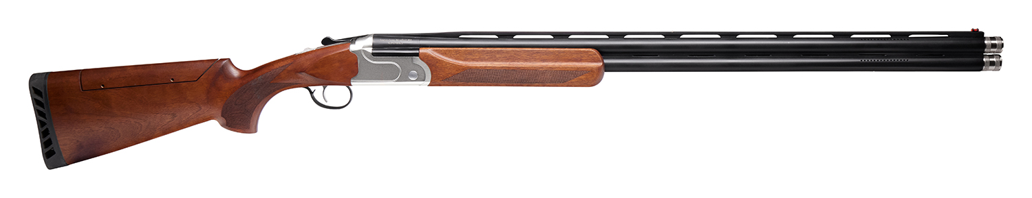 Savage Arms 18964 555 Sporting Compact 12 Gauge 3" 2rd 26" Ported Over/Under Barrel, Silver Rec, Oiled Turkish Walnut Furniture, Adj. Cheek Rest Stock, Fiber Optic Sight, Five Ext. Chokes
