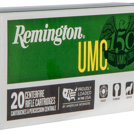 Remington Ammunition 23812 UMC 223Rem 50gr Jacketed Hollow Point 20 Per Box/10 Case