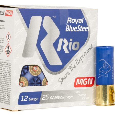 Rio Ammunition RBSM32BB Royal BlueSteel Magnum 12Gauge 3" 1 1/8oz BBShot 25 Per Box/10 Case