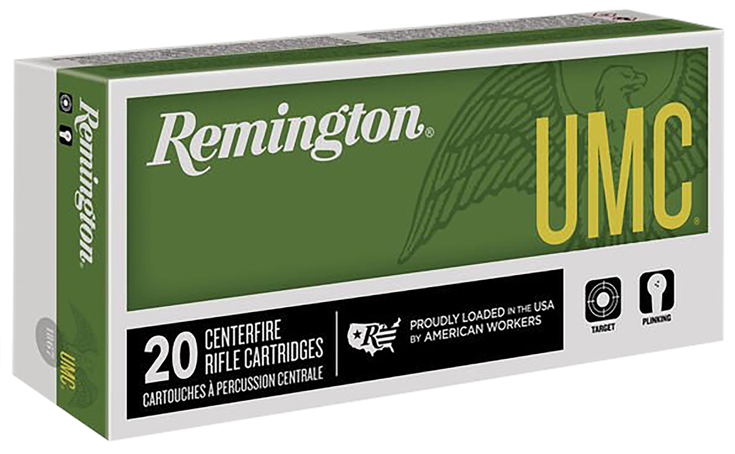 Remington Ammunition 23813 UMC 22-250Rem 50gr Jacketed Hollow Point 20 Per Box/10 Case