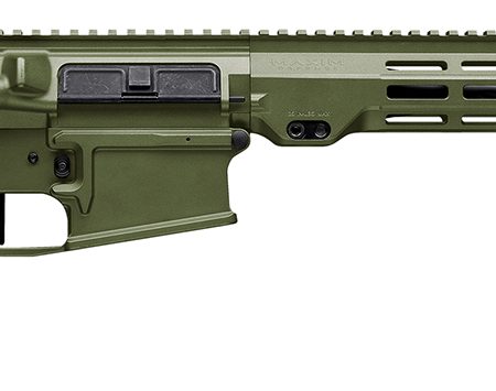 Maxim Defense MXM49684 MD10 L 308 Win 20+1 16" Fluted Barrel, Bazooka Green Cerakote Finish, M-LOK Handguard, Black Magpul Furniture, SL-K Stock, MVG Grip, MBUS Sights, Blackout Defense Flat Trigger