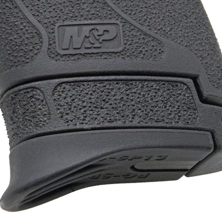 Pearce Grip PGSP13 Grip Extension Black Textured Polymer, Fits 13rd/15rd Mags for S&W Equalizer & M&P Shield Plus