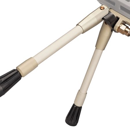 Q LLC  Kickstand  Bipod, 7.06"- 9.50" Vertical Adj. Stainless Steel, 15 Degree Tilt, Fits M-LOK Mount