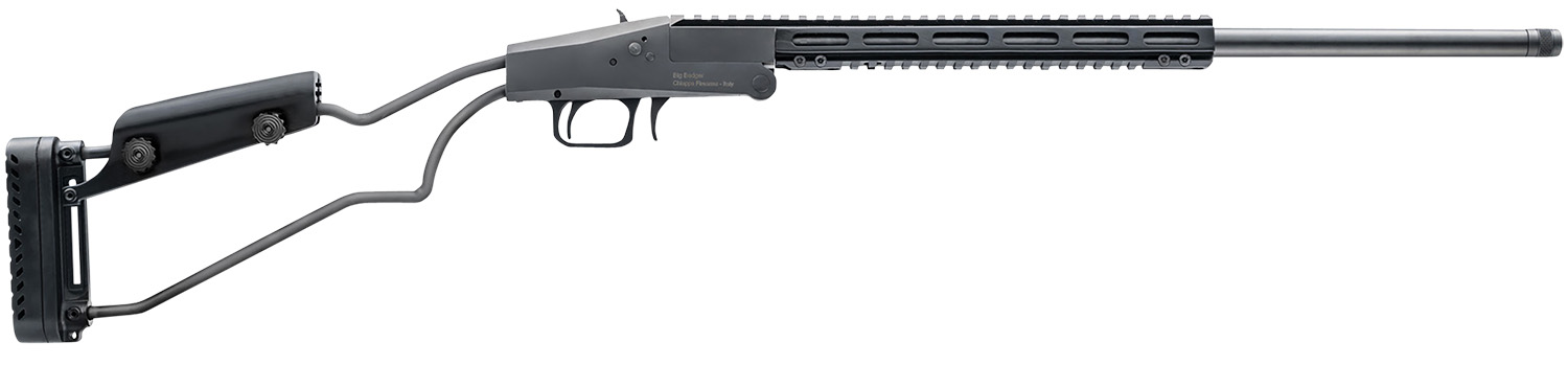 Chiappa Firearms CF500271 Big Badger 350 Legend 1rd 20" Threaded, Black, M-LOK/Picatinny Handgaurd, Wire Stock with Adj. Comb