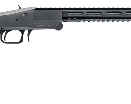 Chiappa Firearms 500273 Big Badger  410 3" 1rd 20", Blued, M-LOK/Picatinny Handgaurd, Wire Stock with Adj. Comb, Fiber Optic Sight