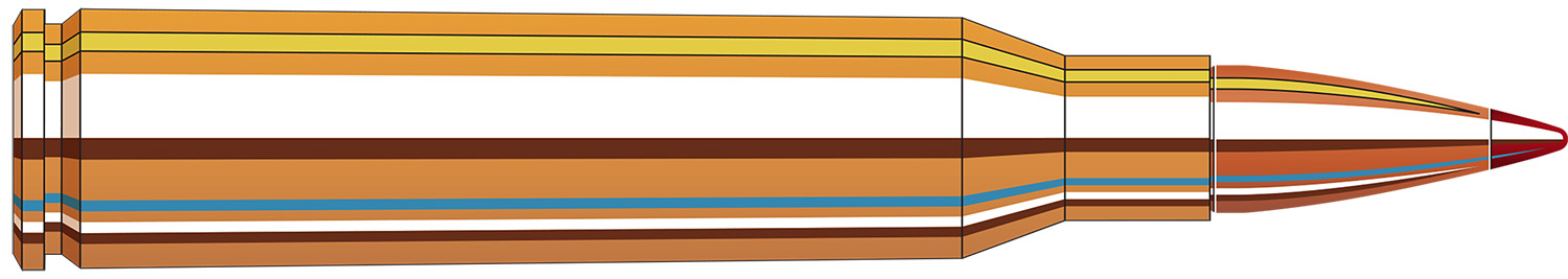 Hornady 82318 Custom 338LapuaMag 240gr CX 20 Per Box/6 Case