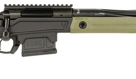 Stag Arms SABR01030002 Pursuit  6.5 Creedmoor 5+1 20" Threaded/Fluted Sporter, Black Cerakote Barrel/Rec, OD Green OEM Hybrid Hunter Stock, TriggerTech Trigger, 20 MOA Scope Mount