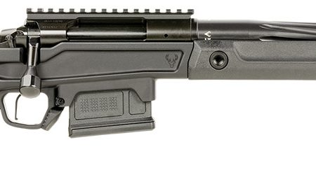 Stag Arms SABR02020001 Pursuit  6.5 PRC 3+1 22" Threaded/Fluted Sporter Barrel, Black Cerakote Finish, OEM Hybrid Hunter Stock, TriggerTech Trigger, 20 MOA Scope Mount