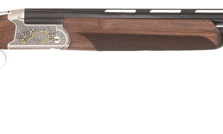 TriStar 33130 Trinity II Full Size 12 Gauge Break Open 3" 2rd 28" Black Over/Under Vent Rib Barrel, Acid Etched w/24K Gold Inlay Stainless Steel Receiver, Fixed Turkish Walnut Stock, Right Hand