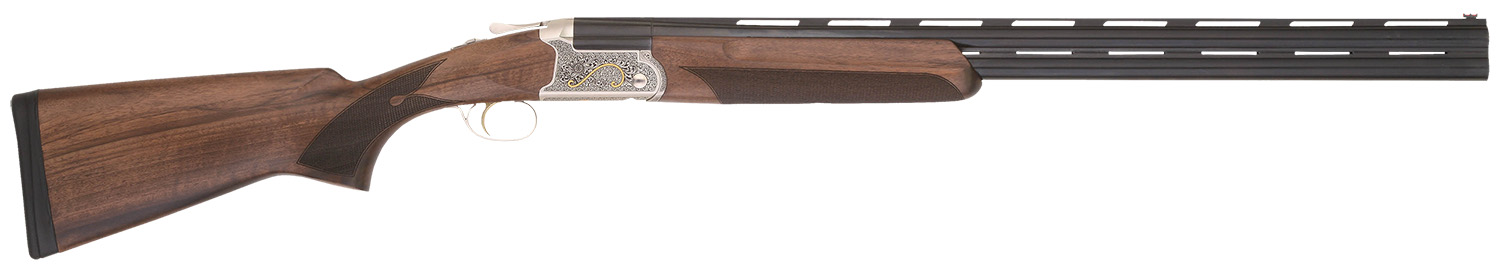 TriStar 33134 Trinity II Full Size 20 Gauge Break Open 3" 2rd 28" Black Over/Under Vent Rib Barrel, Acid Etched w/24K Gold Inlay Stainless Steel Receiver, Fixed Turkish Walnut Stock, Right Hand