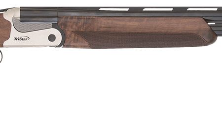 TriStar 33174 Cypher X 20 Gauge Break Open 3" 2rd 28" Blued Over/Under Vent Rib Barrel, Stainless Aluminum Receiver, Fixed Turkish Walnut Stock