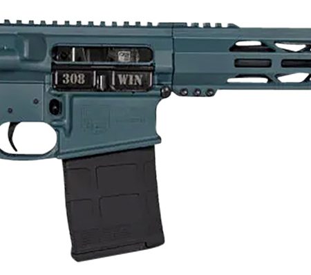Diamondback DB1018C251 DB10  308 Win 16" 20+1, Jesse James Civil Defense Blue Rec/15" M-Lok Handguard, OEM Carbon Lower, Magpul Carbine Stock & K Grip, A2 Flash Hider