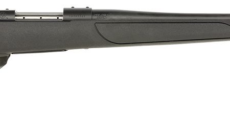 Weatherby VTX223RR4T Vanguard Obsidian Full Size 223 Rem 5+1 24"  Blued #2 Contour Threaded Barrel, Blued Drilled & Tapped Steel Receiver, Black Monte Carlo Synthetic Stock