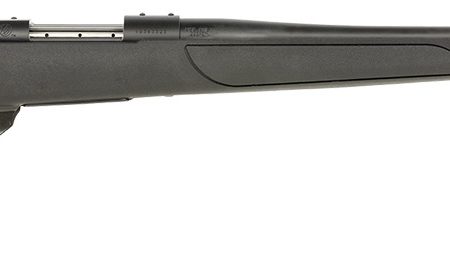 Weatherby VTX7M8RR2T Vanguard Obsidian Full Size 7mm-08 Rem Mag 4+1 22" Blued #2 Contour Threaded Barrel, Blued Drilled & Tapped Steel Receiver, Black Monte Carlo Synthetic Stock