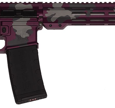 Great Lakes Firearms GL15223SSMMAN AR-15 Mission 223 Wylde 30+1 16", Manhattan Camo Rec/15" M-Lok Handguard, Black Carbine Stock & A2 Grip, Muzzle Brake