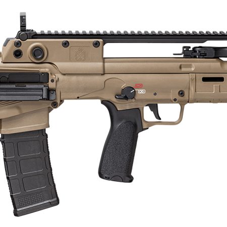 Springfield Armory HL916556F Hellion Bullpup 5.56x45mm NATO 30+1 16", FDE, 4 Prong Flash Hider, 5 Position Adjustable Stock w/Cheek Riser, Black Bravo Mod 3 Grip, Ambi Controls/Reversible Case Ejector