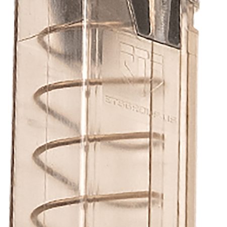 ETS Group OMGSW9MP17 Omega  17rd Flush 9mm Luger, Clear Polymer, Fits S&W M&P