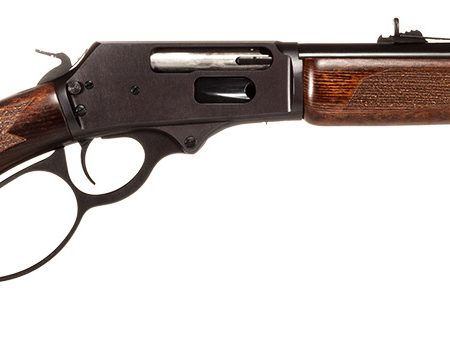 Rossi 954570161 R95 Trapper 45-70 Gov 5+1 16.50" Black Oxide Threaded Barrel, Black Oxide Drilled & Tapped Stainless Steel Receiver, Fixed Hardwood Stock