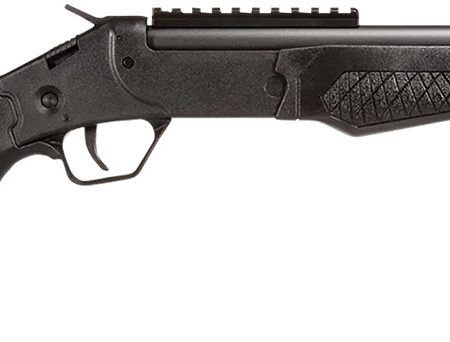 Rossi SSPS45-BK Tuffy Single Shot 45 Colt (LC)/410 Gauge (3" Chamber) 1rd 16.50", Black, Thumbhole Pistol Grip Stock with Shell Holder, Overmolded Grip, Front Iron Sight, Optics Mount