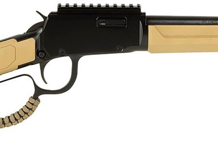 Rossi RL22161STFDE Rio Bravo Tactical 22 LR 10+1 16.50" Polished Black Oxide Steel Threaded Barrel, Picatinny Rail Matte Black Aluminum Receiver, Fixed Flat Dark Earth Synthetic Stock