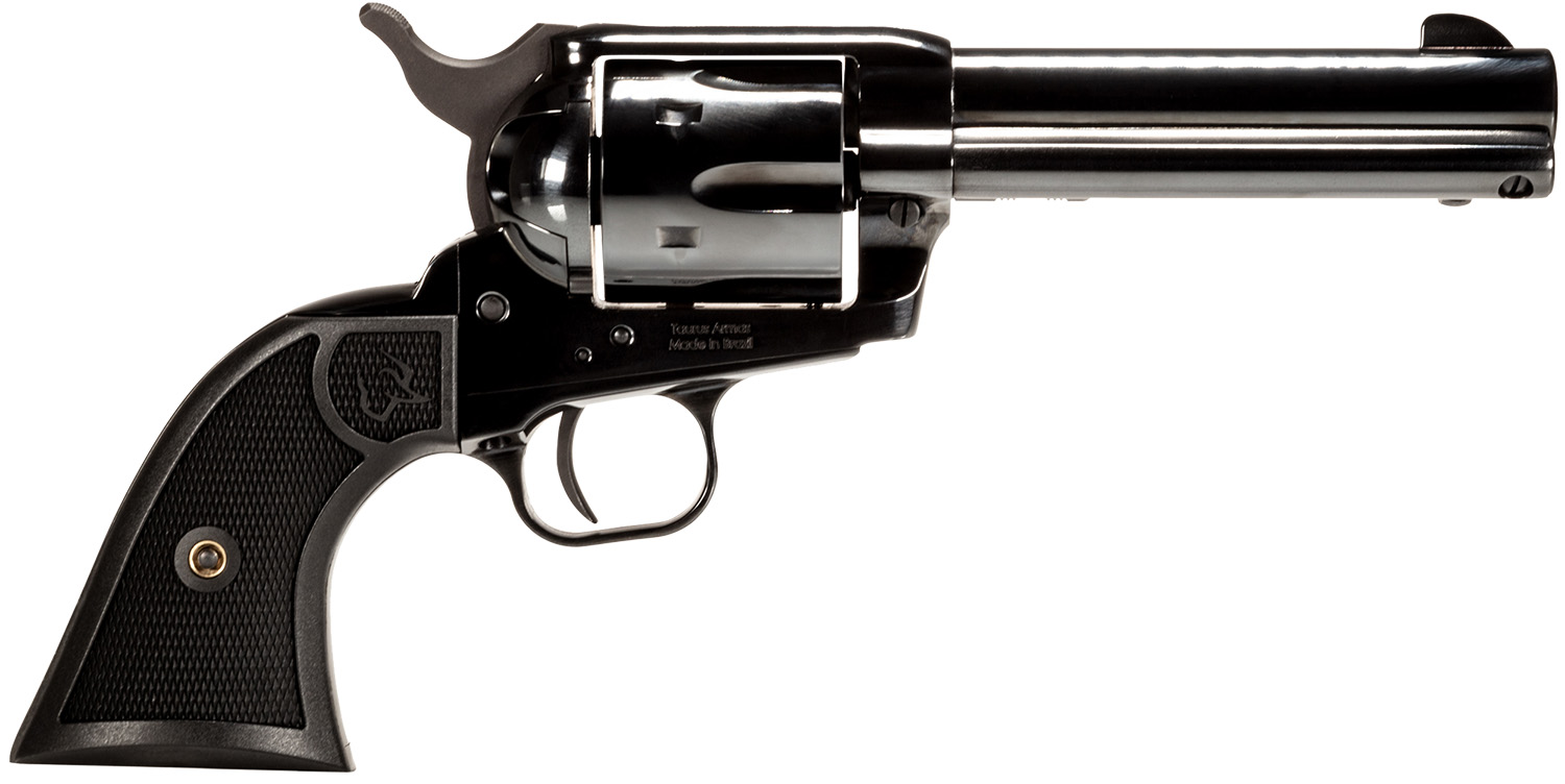 Taurus 2-D35741 Deputy Small Frame 357 Mag 6rd 4.75" Polished Black Steel Barrel, Cylinder & Steel Frame, Black Polymer Grip, Transfer Bar Safety