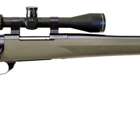 Howa HGP27MMPRCG M1500 Gamepro Gen2 7mm PRC 5+1 22", Blued Barrel/Rec, Green Fixed Hogue Pillar-Bedded Overmolded Stock, Includes Nikko Stirling 4-12x40mm Scope