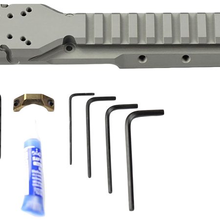 Samson 030026511 Hannibal Rail for Ruger Mini-14 or Mini-30 (2008 or Later)  Natural Gray 0 MOA