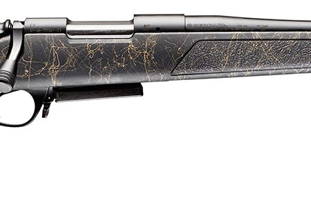 Bergara Rifles B14S902 Stoke 6.5 Creedmoor 4+1, 20" Graphite Black Cerakote #4.5 Contour Threaded Barrel, Graphite Black Cerakote Steel Receiver, Black Webbed Tan Fixed w/SoftTouch Synthetic Stock