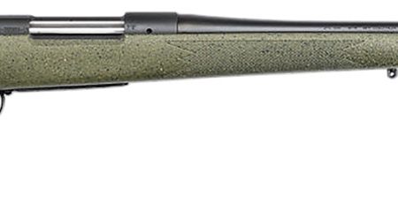 Bergara Rifles B14LM1013C B-14 Hunter 7mm PRC 3+1, 22" Graphite Black Cerakote #4 Tapered Steel Barrel, Graphite Black Cerakote Steel Receiver, Green Speckled Fixed w/SoftTouch Synthetic Stock