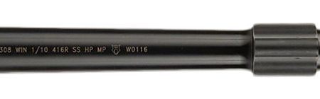 Ballistic Advantage BABL308019PQ Premium Series  308 Win 16" Threaded Hanson Profile, Midlength with Low Pro Gas Block, Black QPQ 4150 Chrome Moly Vanadium Steel, Fits AR-10