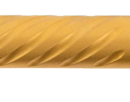 Ballistic Advantage BAPSG195T3G Premium Series  9mm Luger Fits Glock 19 Gen 3-5 Spiral Fluted Threaded Gold PVD Stainless Steel
