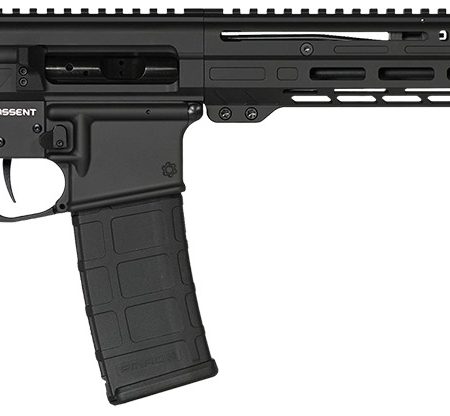CMMG 55A1A0BAB Dissent MK47 5.56x45mm NATO 30+1 (2) 16.10", Black Armor, Side Charging Handle Rec, 15" M-Lok Handguard, Side Folding Stock, Zeroed Grip, Muzzle Brake, 60/90 Ambi Safety, Adj. Gas Block