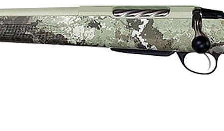 Tikka JRTXVA419 T3x Lite 6.5 PRC 3+1 24.30" Fluted/Threaded, Desert Verde Cerakote Barrel/Rec, Veil Alpine Synthetic Stock, Interchangeable Grip, Muzzle Brake Left Hand