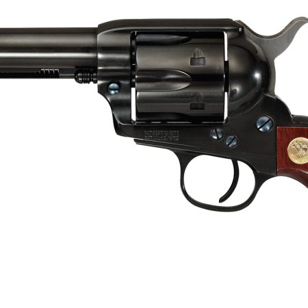 Cimarron MP400B1402 Pistoleer  357 Mag 6 Shot, 4.75" Blued Rifled Steel Barrel, Cylinder, Backstrap & Frame, Walnut Grip