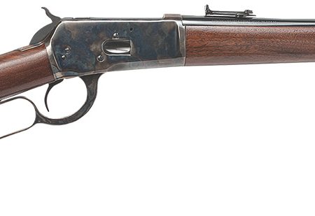 Cimarron AS612 1892 Carbine 45 Colt (LC) 10+1 20" Blued Round Barrel, Color Case Hardened Receiver, Walnut Furniture