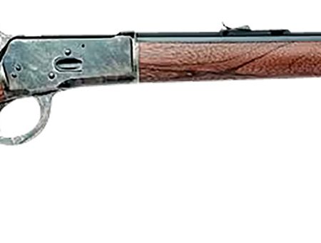 Cimarron AS621 1892 Short Full Size 38 Special/357 Mag 10+1 20" Blued Octagon Barrel, Color Case Hardened Stainless Steel Receiver, Walnut Fixed Straight Stock, Right Hand