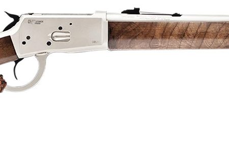 Gforce Arms GFLVR357SS Saddlehorn  Full Size 357 Mag 10+1 20" Stainless Steel Barrel & Aluminum Receiver, Turkish Walnut Fixed Stock