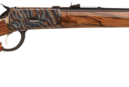 Gforce Arms GFLVR357CC Saddlehorn  Full Size 357 Mag 10+1 20" Blued Steel Barrel, Color Case Hardened Aluminum Receiver, Turkish Walnut Fixed Stock