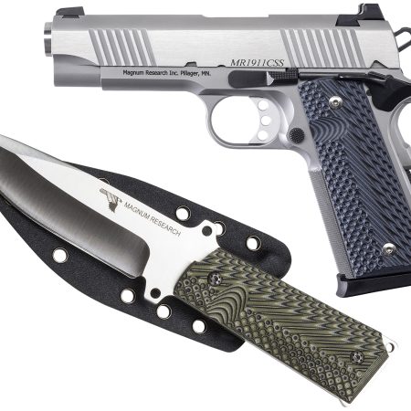 MAG DE1911C9SSK 1911 9MM C 4.33 W/KNF SS/BLK