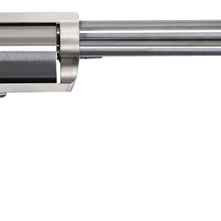 Magnum Research BFR360 BFR Extra Large 360 Buckhammer 6+1 Shot 10" Brushed Stainless Steel Barrel & Cylinder, Stainless Stainless Steel Frame, Black Rubber Grip, Exposed Hammer