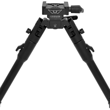 Warne 7912M Lite Bipod Skyline Matte Black 6.5"-11.15", Aluminum, ARCA