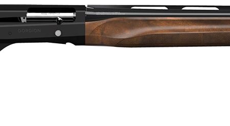 Retay USA COMGOR20PLBLK26 Gordion Compact 20 Gauge Semi-Auto 3" 4+1 26" Matte Black Vent Rib Barrel, Matte Black Anodized Aluminum Receiver, Adj LOP Turkish Walnut Stock, Right Hand